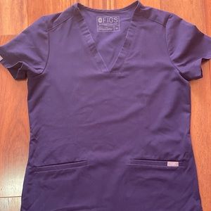 Figs Three pocket scrub top